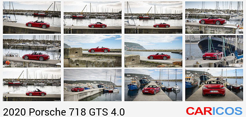 2020 Porsche 718 Boxster GTS 4.0 (Color: Carmine Red) | Side