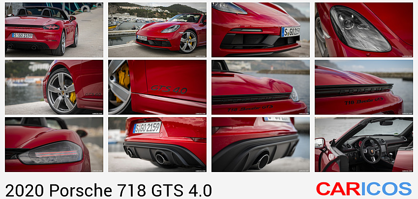 2020 Porsche 718 Boxster GTS 4.0 (Color: Carmine Red) | Rear