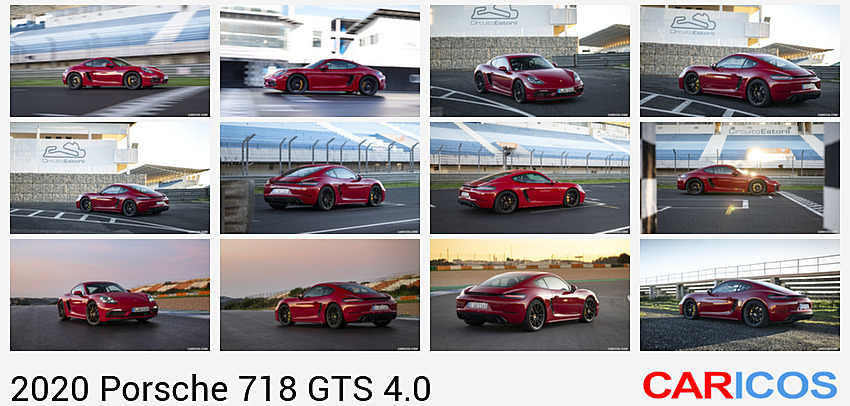 2020 Porsche 718 Cayman GTS 4.0 (Color: Carmine Red) | Side