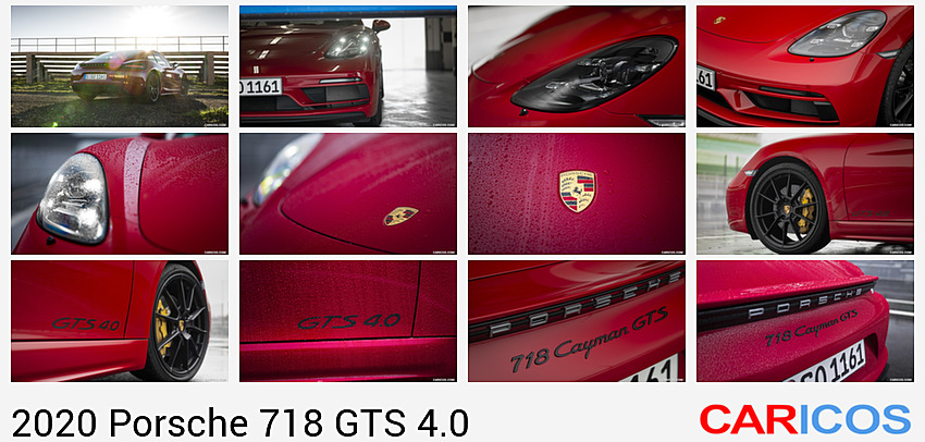 2020 Porsche 718 Cayman GTS 4.0 (Color: Carmine Red) | Rear