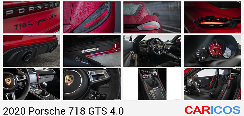 2020 Porsche 718 Cayman GTS 4.0 (Color: Carmine Red) | Badge