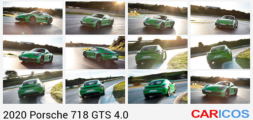 2020 Porsche 718 Cayman GTS 4.0 (Color: Phyton Green) | Front Three-Quarter