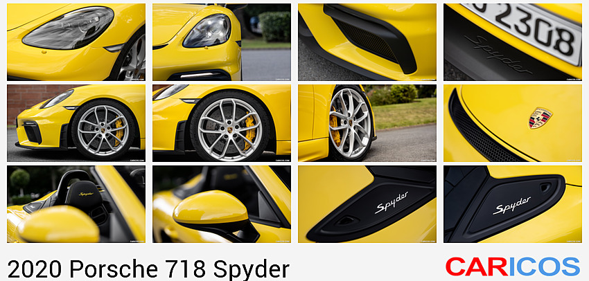 Porsche 718 Spyder | 2020MY | (Color: Racing Yellow) | Headlight