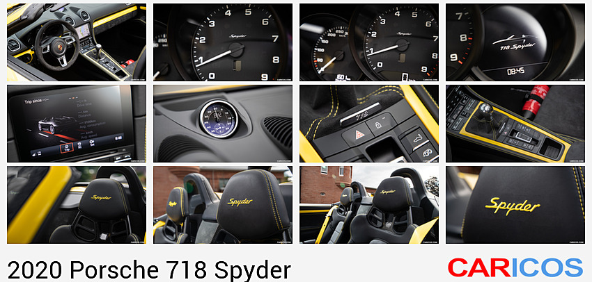 Porsche 718 Spyder | 2020MY | (Color: Racing Yellow) | Interior