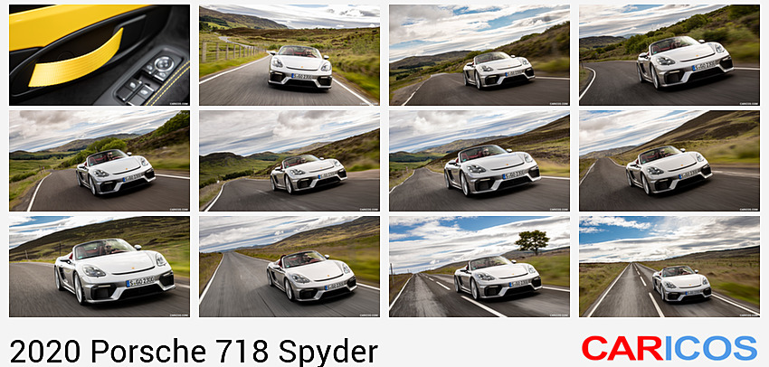 Porsche 718 Spyder | 2020MY | (Color: Racing Yellow) | Interior, Detail