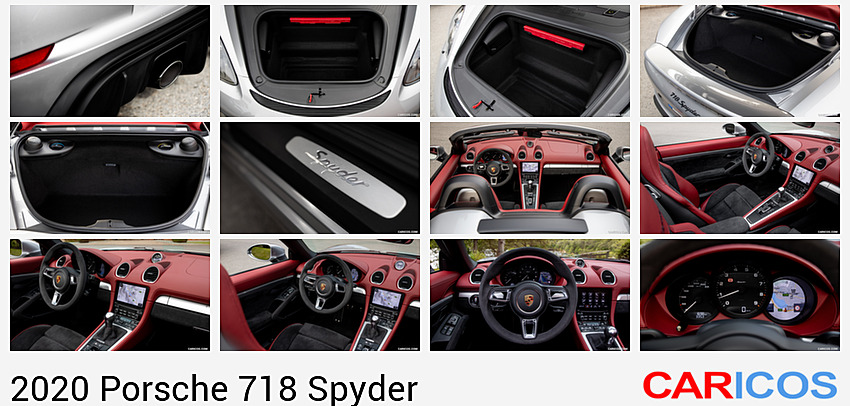 Porsche 718 Spyder | 2020MY | (Color: GT Silver Metallic) | Exhaust