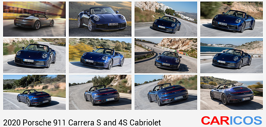2020 Porsche 911 Carrera S and 4S Cabriolet | Caricos