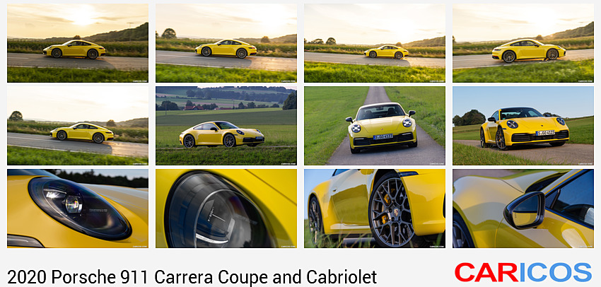 2020 Porsche 911 Carrera Coupe (Color: Racing Yellow) | Side