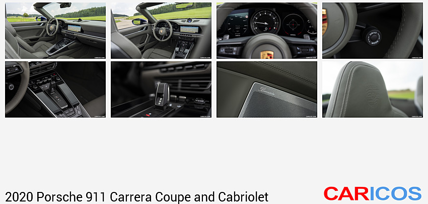 2020 Porsche 911 Carrera Cabriolet (Color: Gentian Blue Metallic) | Interior