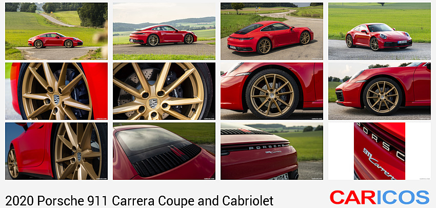 2020 Porsche 911 Carrera Coupe (Color: Guards Red) | Side