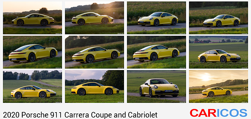 2020 Porsche 911 Carrera Coupe (Color: Racing Yellow) | Side