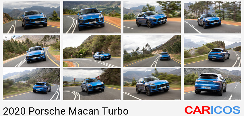 Porsche Macan Turbo | 2020MY |  (Color: Sapphire Blue Metallic) | Front