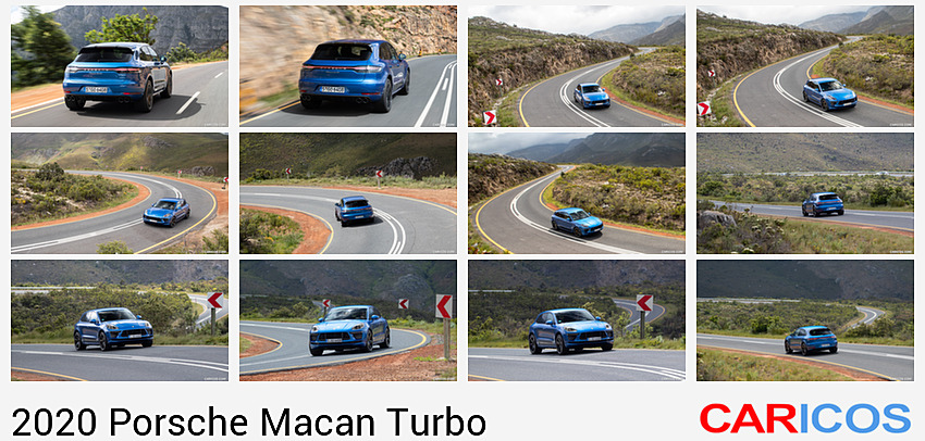Porsche Macan Turbo | 2020MY |  (Color: Sapphire Blue Metallic) | Rear