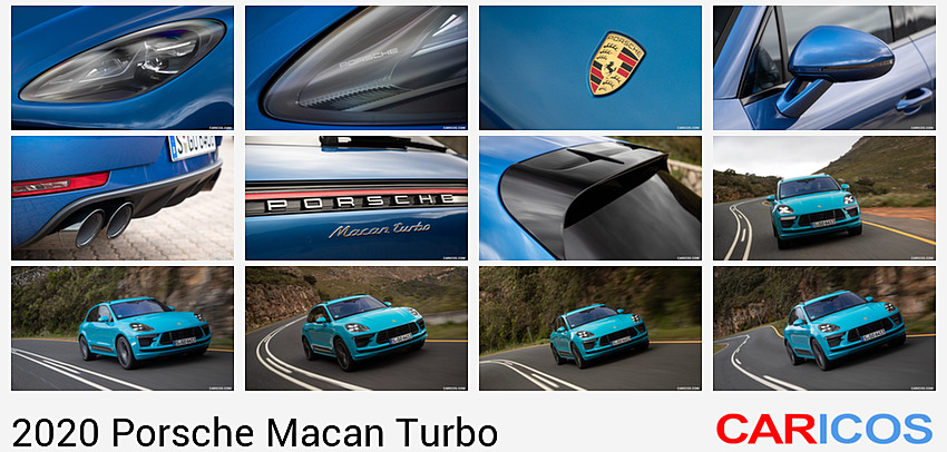 Porsche Macan Turbo | 2020MY |  (Color: Sapphire Blue Metallic) | Headlight