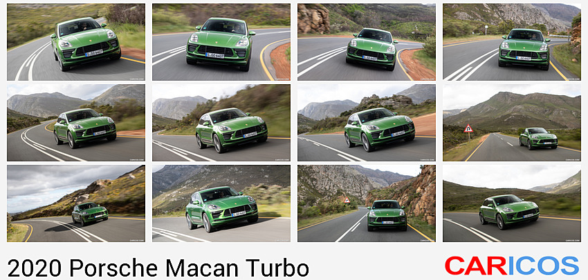 Porsche Macan Turbo | 2020MY |  (Color: Mamba Green Metallic) | Front