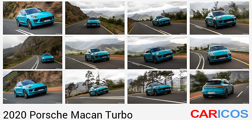 Porsche Macan Turbo | 2020MY |  (Color: Miami Blue) | Front
