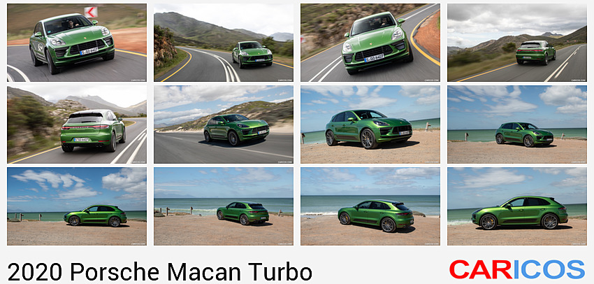 Porsche Macan Turbo | 2020MY |  (Color: Mamba Green Metallic) | Front