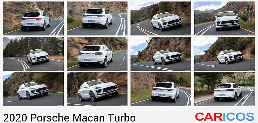 Porsche Macan Turbo | 2020MY |  (Color: Carrara White Metallic) | Rear