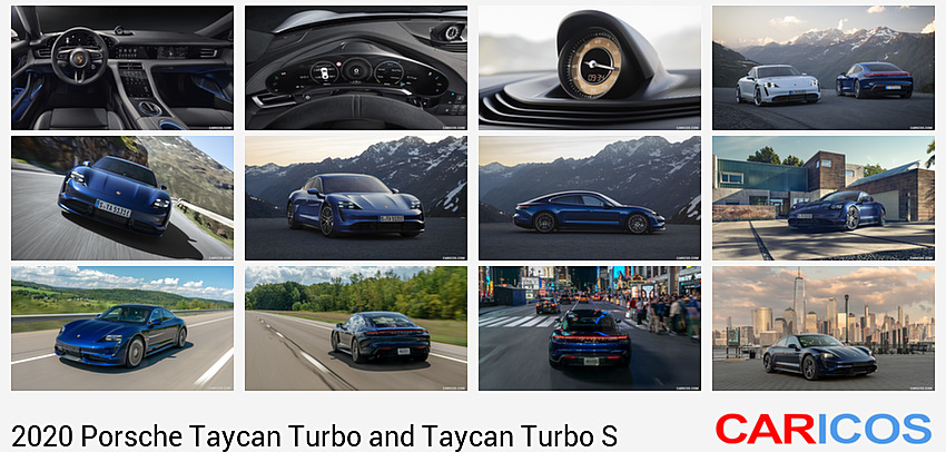 2020 Porsche Taycan Turbo S | Interior, Cockpit