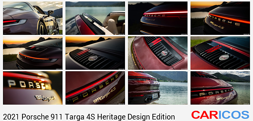 Porsche 911 Targa 4S Heritage Design Edition | 2021MY |  (Color: Cherry Metallic) | Detail