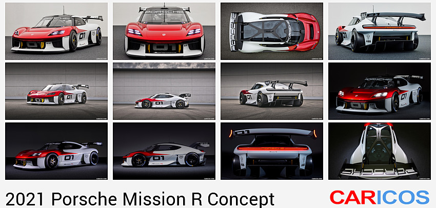 Mission R: With natural fibre components and carbon cage - Porsche