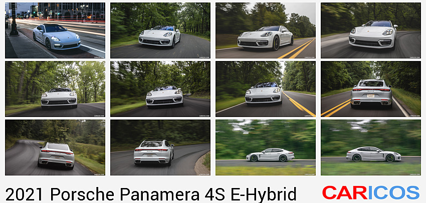 Porsche Panamera 4S E-Hybrid | 2021MY |  (US-Spec) | Front Three-Quarter