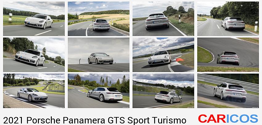 Porsche Panamera GTS Sport Turismo | 2021MY |  (Color: Crayon) | Front