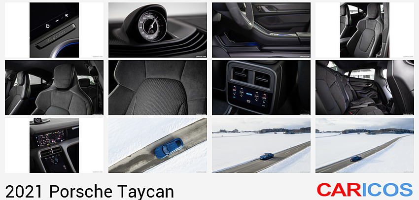 Porsche Taycan | 2021MY |  (Color: Cherry Metallic) | Interior, Detail