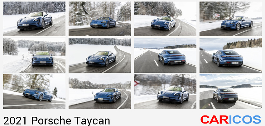 Porsche Taycan | 2021MY |  (Color: Neptune Blue) | Front