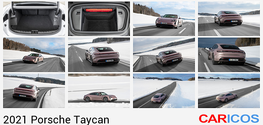 Porsche Taycan | 2021MY |  (Color: Ice Grey Metallic) | Trunk
