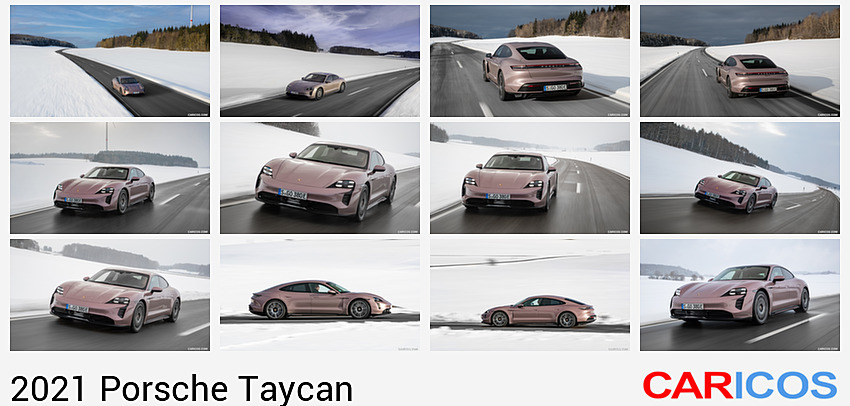 Porsche Taycan | 2021MY |  (Color: Frozen Berry Metallic) | Front