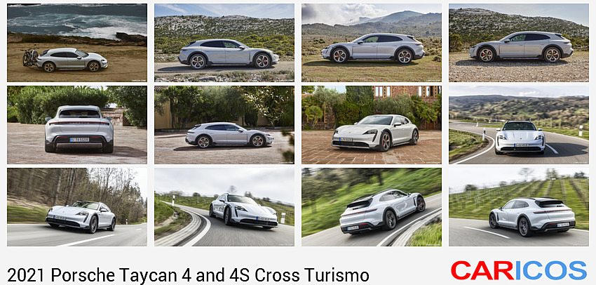 2021 Porsche Taycan 4S Cross Turismo | Side