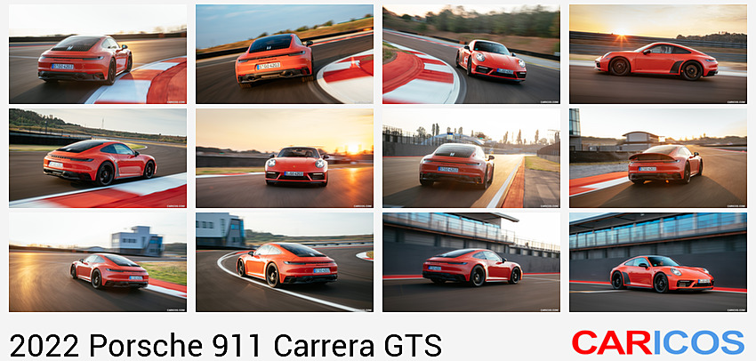 2022 Porsche 911 Carrera 4 GTS (Color: Lava Orange) | Rear