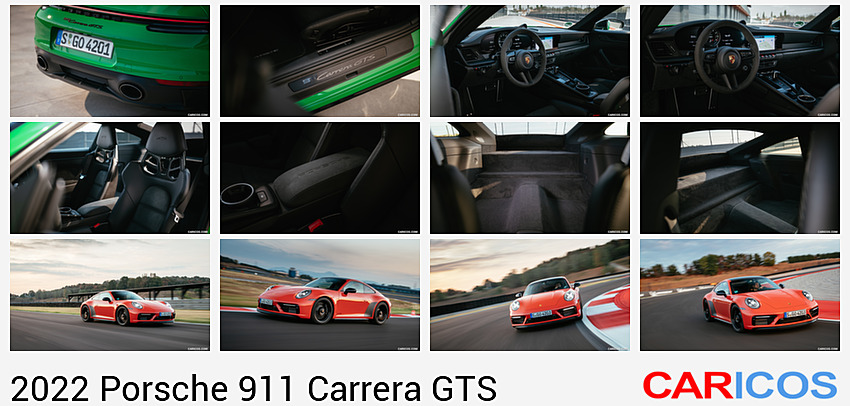 Porsche 911 Carrera GTS | 2022MY |  (Color: Python Green) | Detail