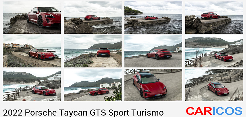 Porsche Taycan GTS Sport Turismo | 2022MY |  (Color: Carmine Red) | Detail