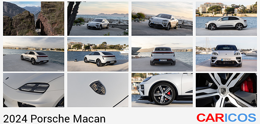Porsche Macan | 2024MY |  Turbo (Color: Ice Grey Metallic) | Front
