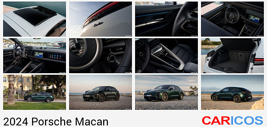 Porsche Macan | 2024MY |  Turbo (Color: Ice Grey Metallic) | Roof