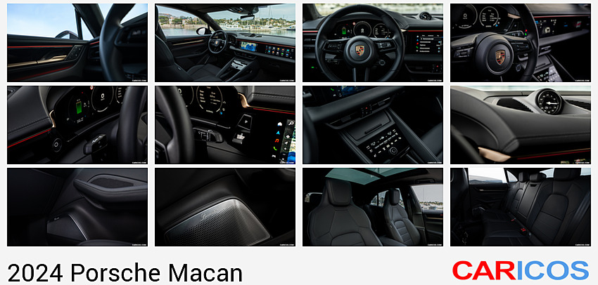 Porsche Macan | 2024MY |  4 (Color: Copper Ruby Metallic) | Interior, Detail