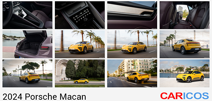 Porsche Macan | 2024MY |  4 (Color: Provence) | Central Console