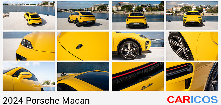 Porsche Macan | 2024MY |  Turbo (Color: Speed Yellow) | Rear