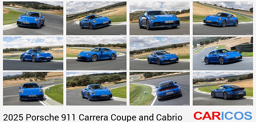 2025 Porsche 911 Carrera Coupe (Color: Lugano Blue) | Front
