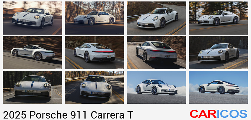 Porsche 911 Carrera T | 2025MY |  Coupe | Front Three-Quarter