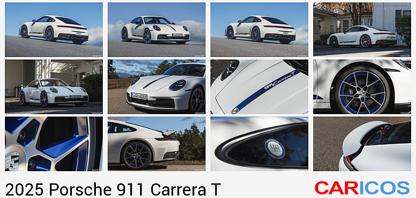 Porsche 911 Carrera T | 2025MY |  Coupe | Rear Three-Quarter