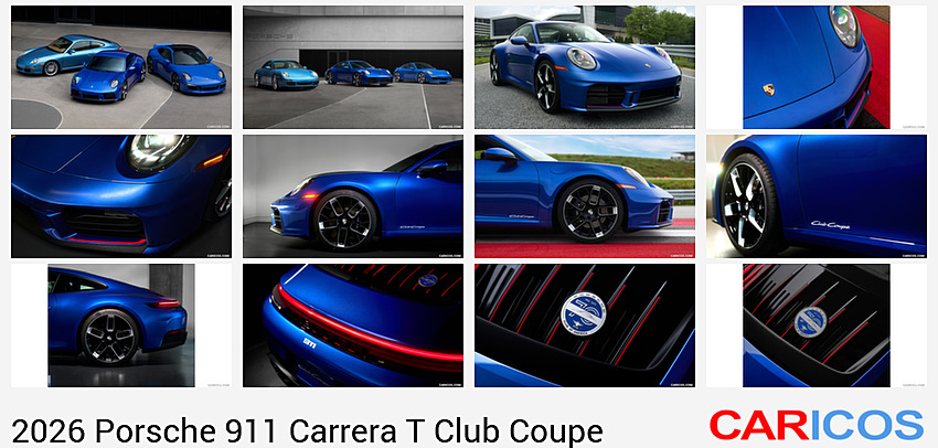 Porsche 911 Carrera T Club Coupe | 2026MY |