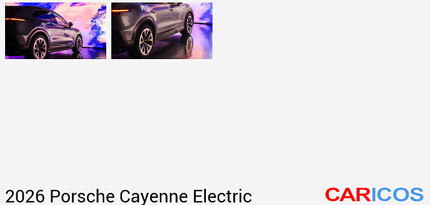 Porsche Cayenne Electric | 2026MY | 