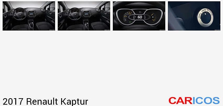 Renault Kaptur | 2017MY |  with Manual Transmission | Interior, Cockpit