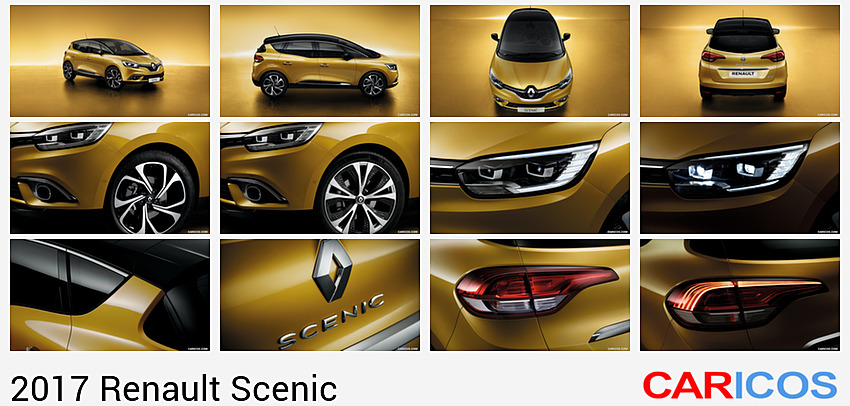 Renault Scenic | 2017MY | Front Three-Quarter