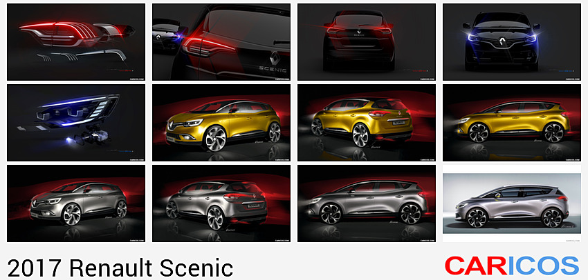 Renault Scenic | 2017MY | Design Sketch