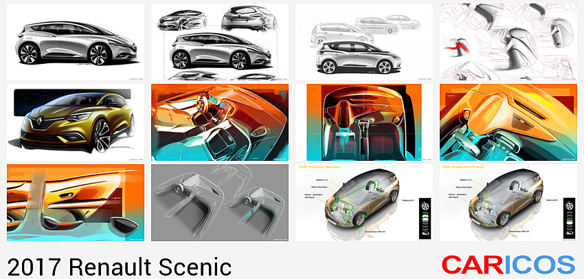 Renault Scenic | 2017MY | Design Sketch
