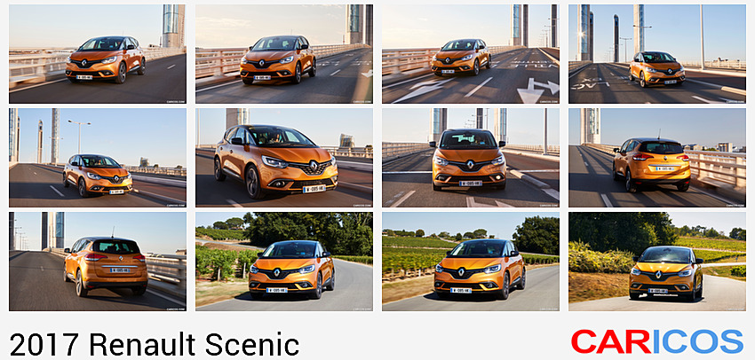 Renault Scenic | 2017MY | Front Three-Quarter